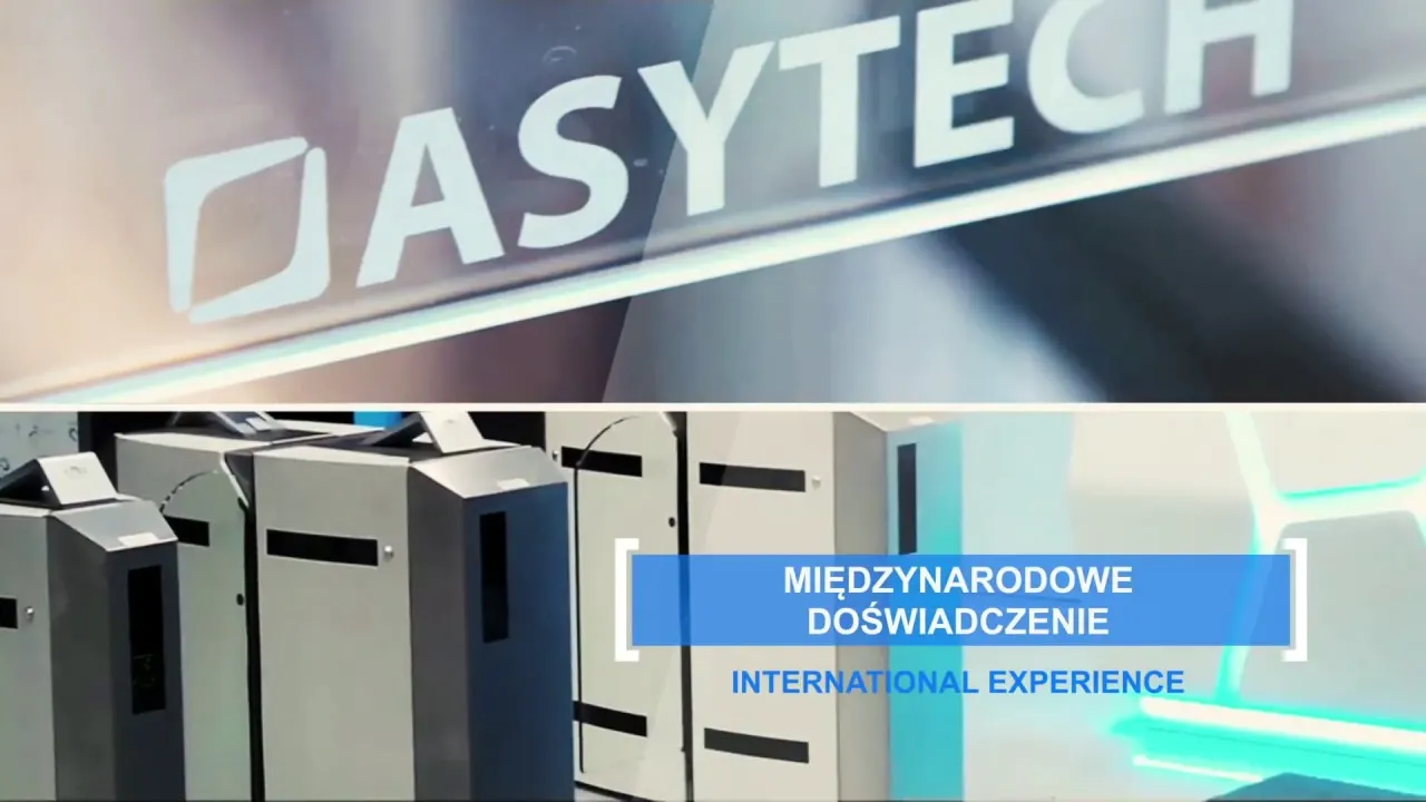 Film: bramki sensoryczne i uchylne w biurowcu